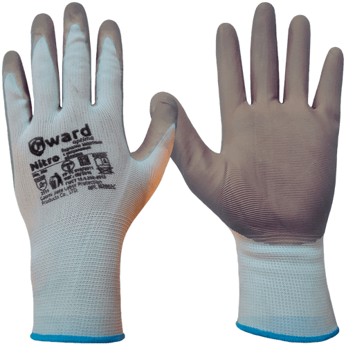 Перчатки нейлоновые с нитриловым покрытием Gward Nitro