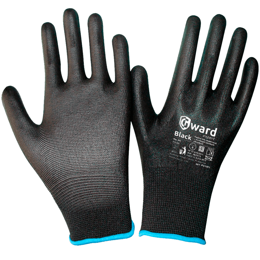 Перчатки gward Soft. Перчатки gward Touch Black (np1001). Перчатки нейлоновые с ПУ СВС. Перчатки 85013 черные с полиуретановым покрытием Ward.