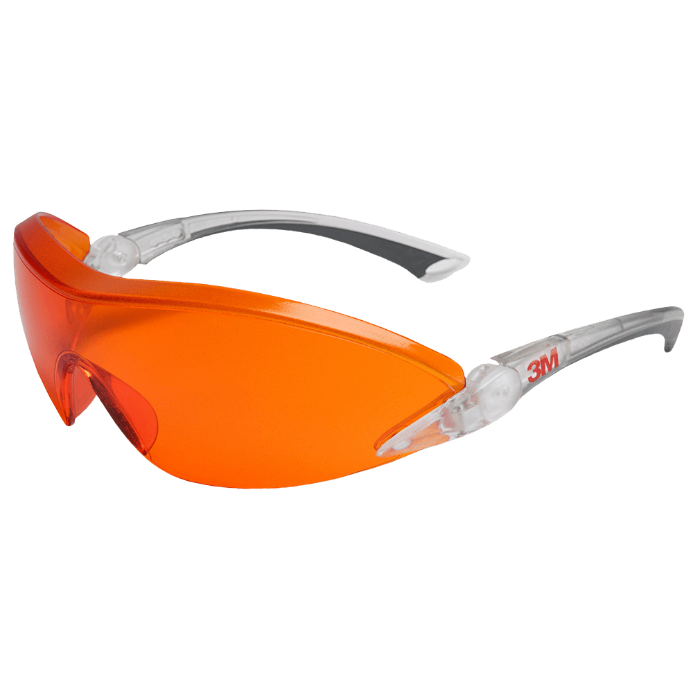 Очки защитные открытого типа 3M 2846 Red-orange comfort